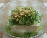 熱々にんにくごま油をかけたスタミナ冷奴♪作り方5写真