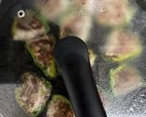簡単　ピーマンの肉詰めあんかけ作り方5写真