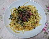 塩辛を使った超簡単でおいしい冷製パスタ☆作り方3写真