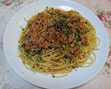 塩辛を使った超簡単でおいしい冷製パスタ☆作り方4写真