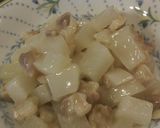 ★鶏ひざ軟骨と大根煮★やさしい味作り方4写真