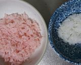 キャラ弁♪ツムツム風マイメロおにぎり作り方1写真