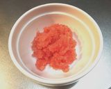 簡単上品♪小松菜きのこ明太あんかけ豆腐作り方4写真