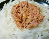 簡単！大根とツナ缶のさっぱりサラダ作り方2写真