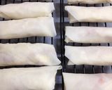 我が家のおつまみ♪ヘルシー焼き春巻き作り方4写真
