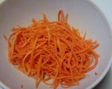 チーズとニンジンのそうめんサラダ作り方4写真