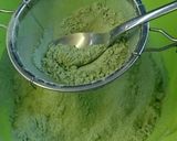 豆乳入り抹茶シフォンケーキ　　１５㎝作り方1写真