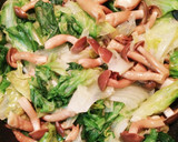 野菜2つで簡単！レタスとしめじの卵炒め作り方6写真