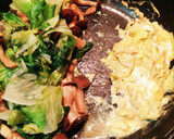 野菜2つで簡単！レタスとしめじの卵炒め作り方7写真