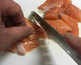 カンタン酢で作る、銀鮭の南蛮漬作り方1写真