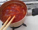 マグロの玉ねぎとパプリカの甘酢餡掛け♪作り方7写真