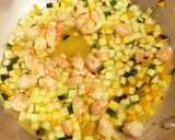 ペンネで海老とズッキーニのダイスパスタ作り方13写真