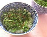 ✿時短ランチ 梅サラダチキン丼ぶり✿作り方5写真
