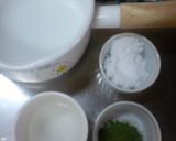 ☆抹茶寒天☆作り方1写真