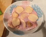 レンジで簡単♪コラーゲン丸ごと鶏の酒蒸し作り方4写真