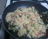 簡単❗ニラ 炒飯 (醤油味)作り方7写真