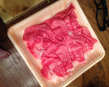 牛肉とアスパラガスの塩胡椒炒め作り方1写真