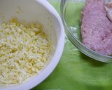 簡単！鶏ムネ+鶏皮餃子作り方2写真