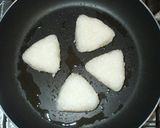 焼おにぎり♪残りご飯+山椒+味噌作り方5写真