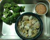 バジルソースでさっぱり！海鮮冷製パスタ作り方1写真