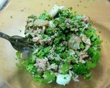 バジルソースでさっぱり！海鮮冷製パスタ作り方6写真