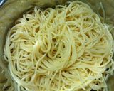 バジルソースでさっぱり！海鮮冷製パスタ作り方7写真