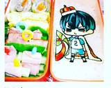 海苔アート キャラ弁 ハイキュー③作り方3写真