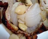 塩麹で丸鶏ローストチキン♪旨ソース添え♡作り方6写真