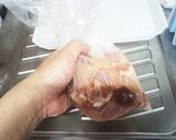鶏肉の梅肉焼き作り方3写真