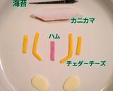 キャラ弁☆ウルトラマン オーブ☆3種☆作り方7写真