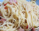 カラスミパスタ（ペペロンチーノ仕立て）作り方14写真
