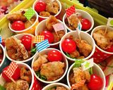 紙コップで運動会お弁当☆2016作り方3写真