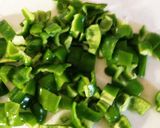 ピーマンとはんぺんのコロコロカレー炒め作り方1写真