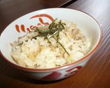簡単！！なめ茸の炊き込みご飯作り方4写真
