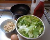 最消のレタスオムライス作り方1写真