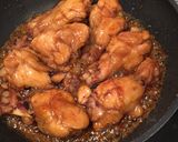 鳥手羽元の甘酢煮♪( ´▽｀)作り方5写真
