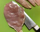鶏胸肉のレモンバター醤油焼き作り方2写真