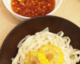 トウモロコシの冷やしつけ麺作り方10写真