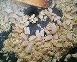 キャベツとにんじんのカレー焼き飯。作り方2写真