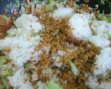 キャベツとにんじんのカレー焼き飯。作り方6写真