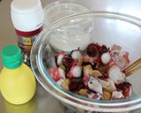 タコとお豆のにんにくオイルがけ作り方4写真
