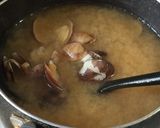 冷凍保存〜あさりの味噌汁作り方2写真