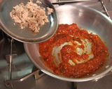 ツナと夏野菜のトマトソースパスタ♪作り方6写真