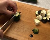 ツナと夏野菜のトマトソースパスタ♪作り方2写真