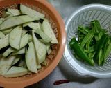 簡単♪ナスとピーマンの甘辛味噌炒め作り方2写真