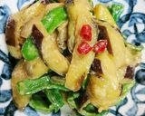 簡単♪ナスとピーマンの甘辛味噌炒め作り方5写真