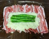 市販ドレで簡単味付け！ 豚肉の野菜ロール作り方3写真