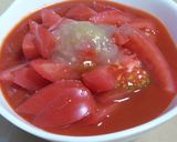 塩レモン風トマトの冷スープ作り方6写真