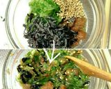 たたき梅とおろし胡瓜の爽やか汁なしうどん作り方1写真