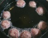 紫いものサーターアンダギー作り方5写真